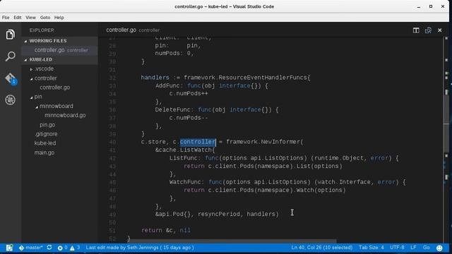Writing a Kubernetes Controller смотреть онлайн