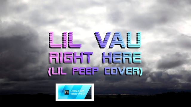 right here (lil peep x horsehead) - cover смотреть онлайн