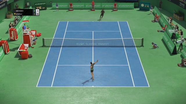 14.03.2022 Даниил Медведев - Гаэль Монфис, ATP Индиан - Уэллс, хард