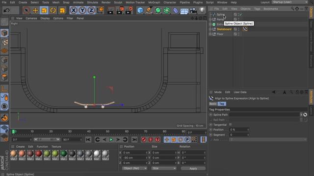 Skatepark Modeling & Animation - Cinema 4D Tutorial смотреть онлайн