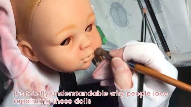 Paola Reina Lookalike 42 Cm Doll Repaint Faceup! ? - Also Showing My First New Parola Reina! ❤