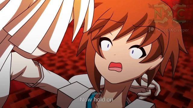 Ghast-Girl Loves Steve So Much! (Minecraft Anime) смотреть онлайн