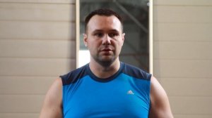 1 часть Техника толкания ядра. Закладка и удержание ядра