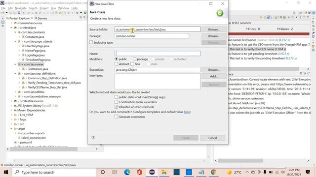 Cucumber framework | 16 | How to rerun a failed scenario | Tamil смотреть онлайн