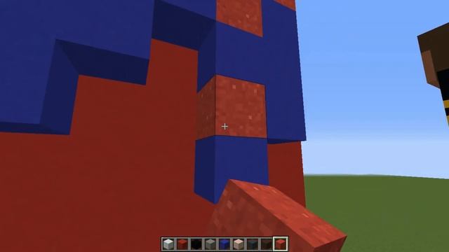 КАК ПОСТРОИТЬ СКИН ФИКСАЯ В MINECRAFT! ПОСТРОЙКА СКИНОВ ЮТУБЕРОВ! смотреть онлайн