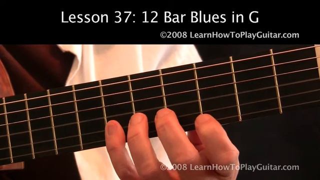 12 Bar Blues in G Instructional Video Chords & Improv смотреть онлайн