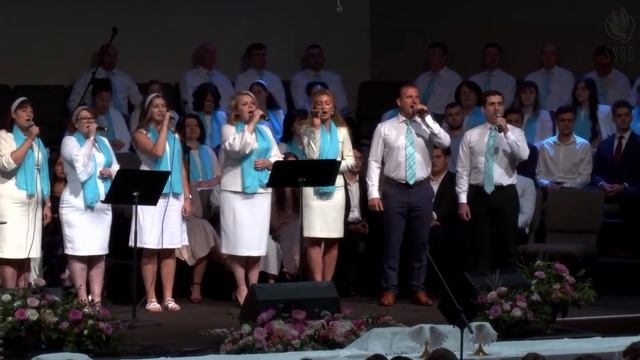 Боже коснись меня Духом - групповое пение на Троицу смотреть онлайн