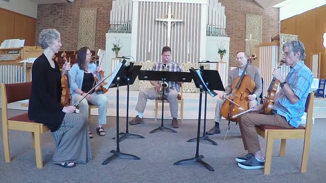Quintet for Alto Saxophone and String Quartet (2012), by Allan Blank (1925-2013) смотреть онлайн
