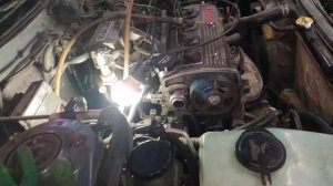 Установка ремня ГРМ Toyota Corolla ае100 двигатель 1.3