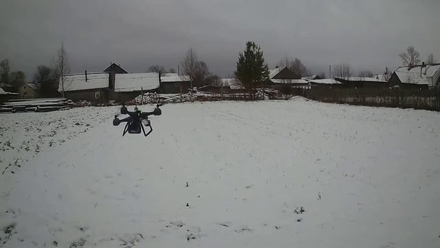 FPV полёт с экшен камерой на квадрокоптере 4DRC F5 смотреть онлайн