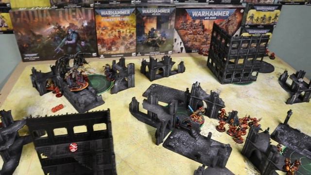 Black légion vs démons du chaos - warhammer 40k - Rapport de bataille V9- 1750 pts - Ark of omen смотреть онлайн