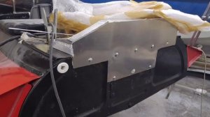 Казанка м, тюнинг. доработали лодку под себя лодка       часть 2                      29 апреля21г