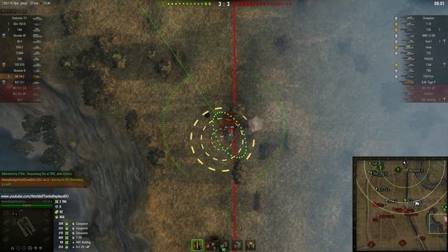 World of Tanks (YodaSchlumpf skin) SU-14-2 5.596 DMG - Fiery Salient смотреть онлайн