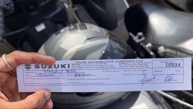Suzuki Burgman Street 125 ki 3rd Service || Petrol Pump Scam || смотреть онлайн