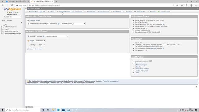 Datenbankmigration MariaDB 5 auf MariaDB 10 für Synology NAS / Upgrade DSM 7 / PaperOffice DMS смотреть онлайн