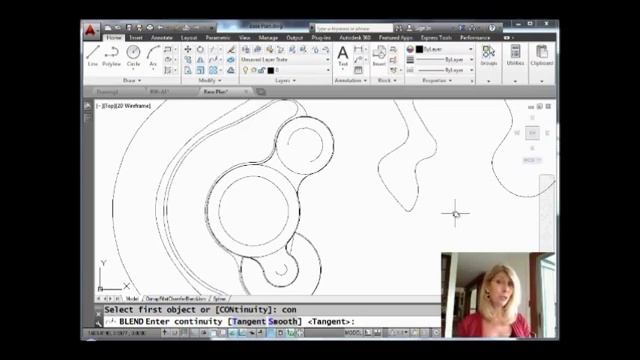 Create Great Curves with the AutoCAD Blend Command (Lynn Allen/Cadalyst Magazine) смотреть онлайн