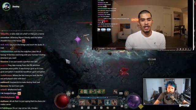 YOU'RE A DEADBEAT DAD! Sneako Attacks Destiny And Gets Extremely Personal смотреть онлайн