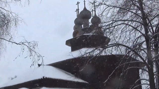 Кострома 9. Церковь собора Богородицы из села Холм Галичского района. смотреть онлайн