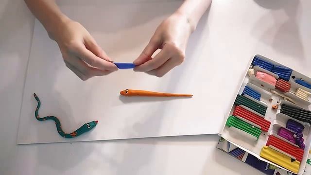 Лепка."Удав".Для детей 4-5 лет. смотреть онлайн