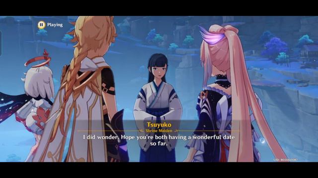 Kokomi cannot hide her feeling for Traveler - Genshin Impact смотреть онлайн