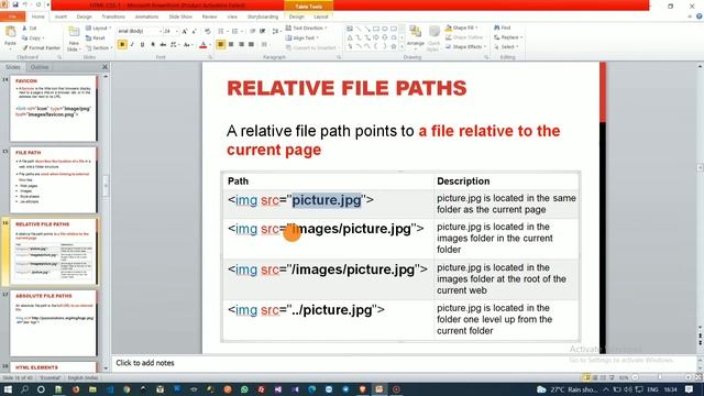 Complete Explanation on HTML file path - Chapter 3 смотреть онлайн