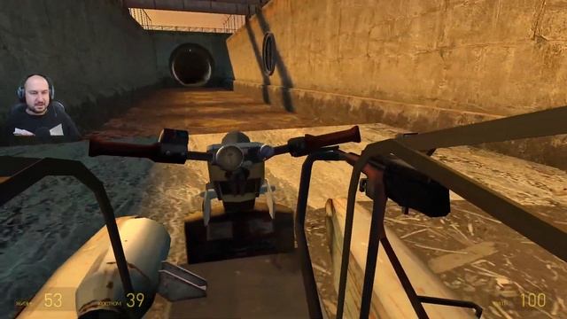 Халф лайф 2 (Half-Life 2) прохождение #3 Опять аэролодка смотреть онлайн