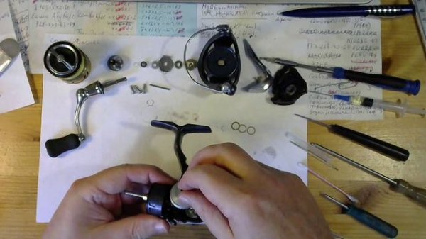 Катушка Daiwa Regal LT 1000D.