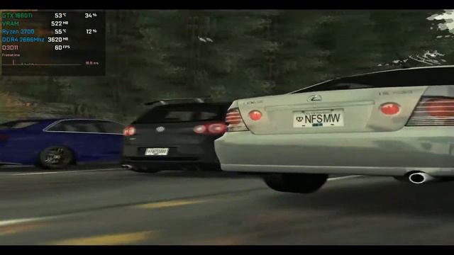 [Dolphin] Need For Speed Most Wanted | GTX 1660 Ti Ryzen 2700 смотреть онлайн