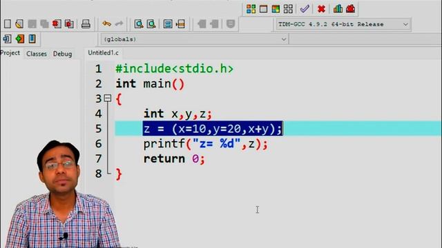 Tutorial 25 : Concept on Comma Operator in C Language in Hindi смотреть онлайн
