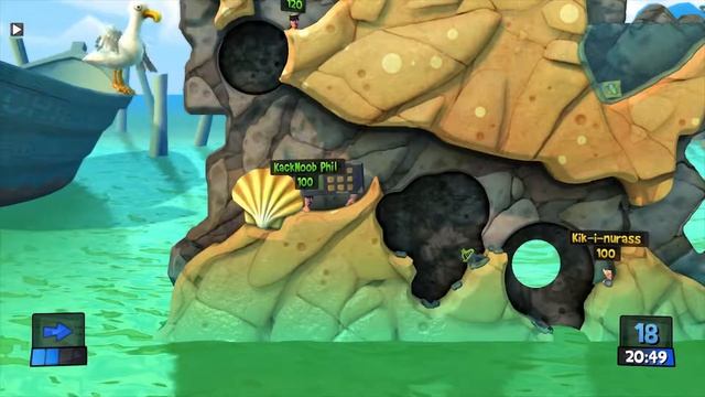 Worms Revolution - EP.4 - Nokia 3310!!! смотреть онлайн