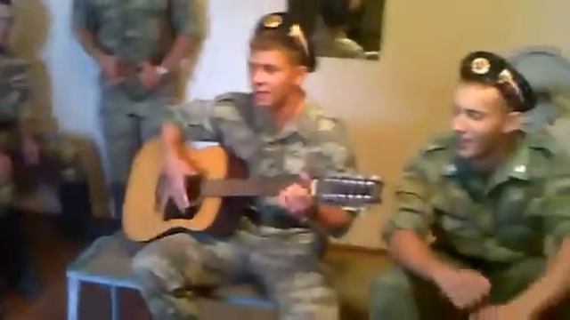 Армейскии песни под гитару. Прощай на век защитный цвет смотреть онлайн