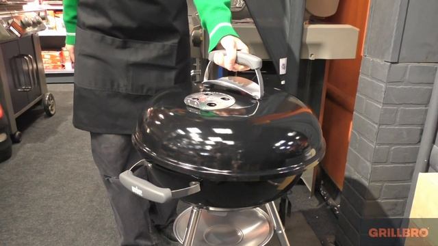 Угольный гриль Weber Compact Kettle 47 смотреть онлайн