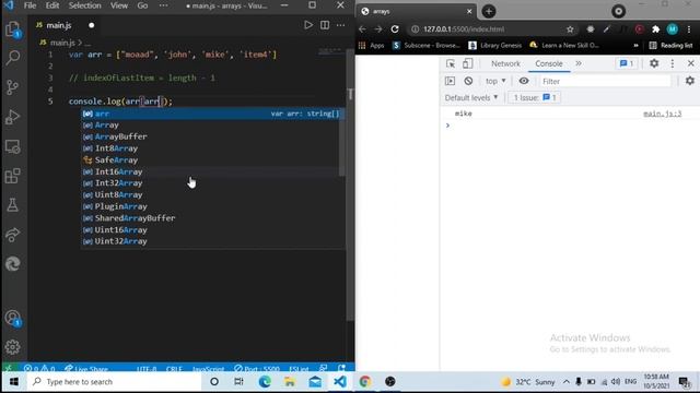 Learn JavaScript - #11 - Arrays смотреть онлайн