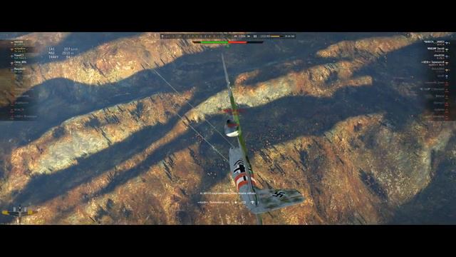War Thunder - Ta 154 Long fight смотреть онлайн