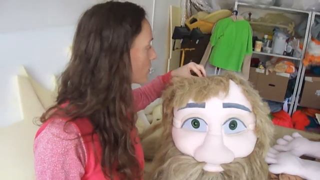 Как сделать ростовую куклу с человеческим лицом | Пошив ростовых кукол | iclowns.ru смотреть онлайн