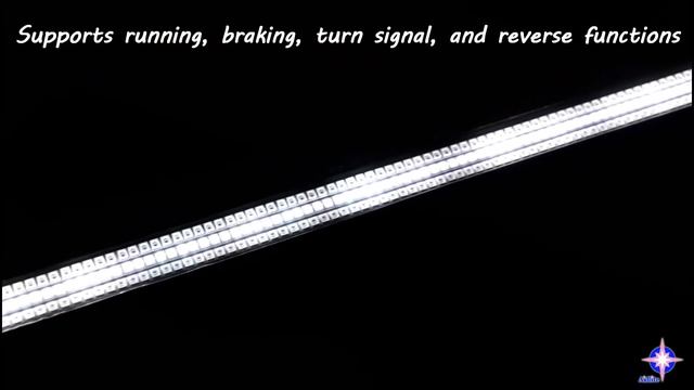 60" Triple LED Tailgate Light Bar for Pick up Car W/Sequential Turn Signal смотреть онлайн
