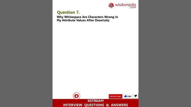 XStream Interview Questions and Answers 2019 Part-1 | Xstream | Wisdom IT Services смотреть онлайн