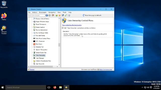 Best Winaero Tweaker Settings for Windows 10 смотреть онлайн