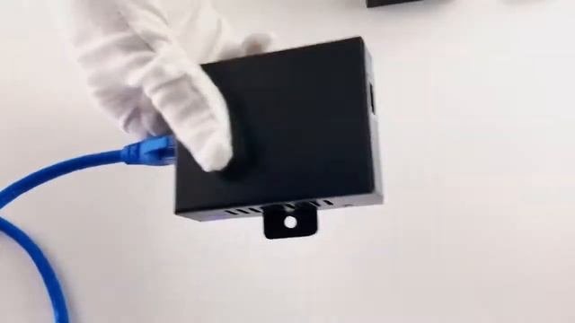 8 Ports Gigabit PoE Switch Connecting with Gigabit PoE Extender Ethernet Repeater смотреть онлайн
