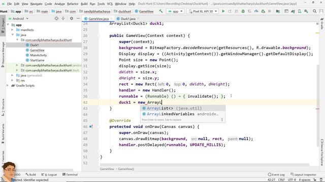 Android Game Development in Android Studio | Duck Hunt | Part-5 смотреть онлайн