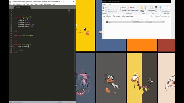 Tutorial: Crear un Videojuego - Parte 2 (Dibujos simples) смотреть онлайн