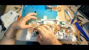 Инструкция по установке LED платы в панель приборов Honda Accord 6