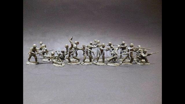 toy soldiers TSSD US Marine Corps 8 figures WW2 смотреть онлайн