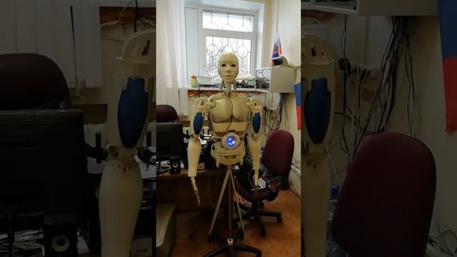 3D Printed robot, InMoov. Open Source. Первый запуск смотреть онлайн