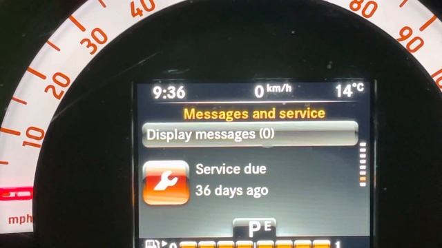 Smart ForTwo Service Light Reset For2 For4 How to Clear the Service Message Smart For Two ForFour смотреть онлайн