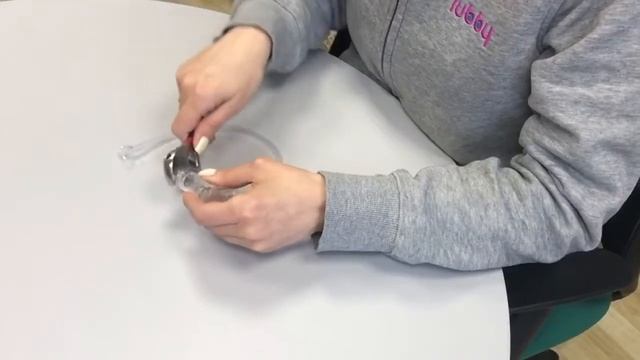 Аспиратор Lubby с трубочкой от 0 месяцев 16592