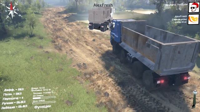 СУМАШЕДШАЯ ТАТРА 8х8 - SpinTires