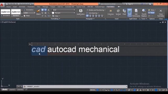 Text and MTEXT Command in AutoCAD | Autocad | Practical Life смотреть онлайн