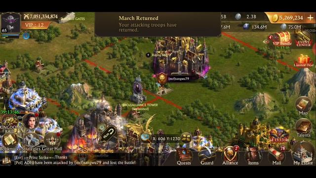 - GoG- Kingdom Raid Part 2 - Zero Big c40 and looting Billion Ress - K456 vs K1 K245 K472 - смотреть онлайн