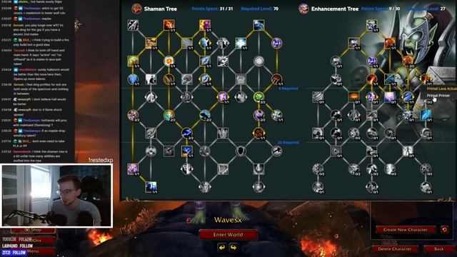 Dragonflight Alpha Enhancement Shaman Talent Tree Discussion | World of Warcraft | Waves смотреть онлайн